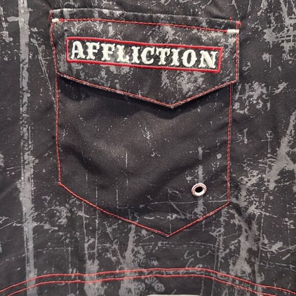 Affliction Men's Boardshorts Royal Chromatic Surf Swimming Trunk, Size 38 - Picture 8 of 11